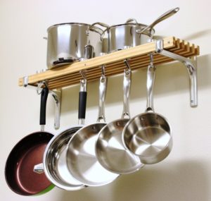 kitchen pot rack